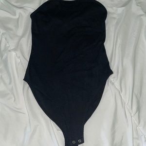 Wild fable black spaghetti strap bodysuit